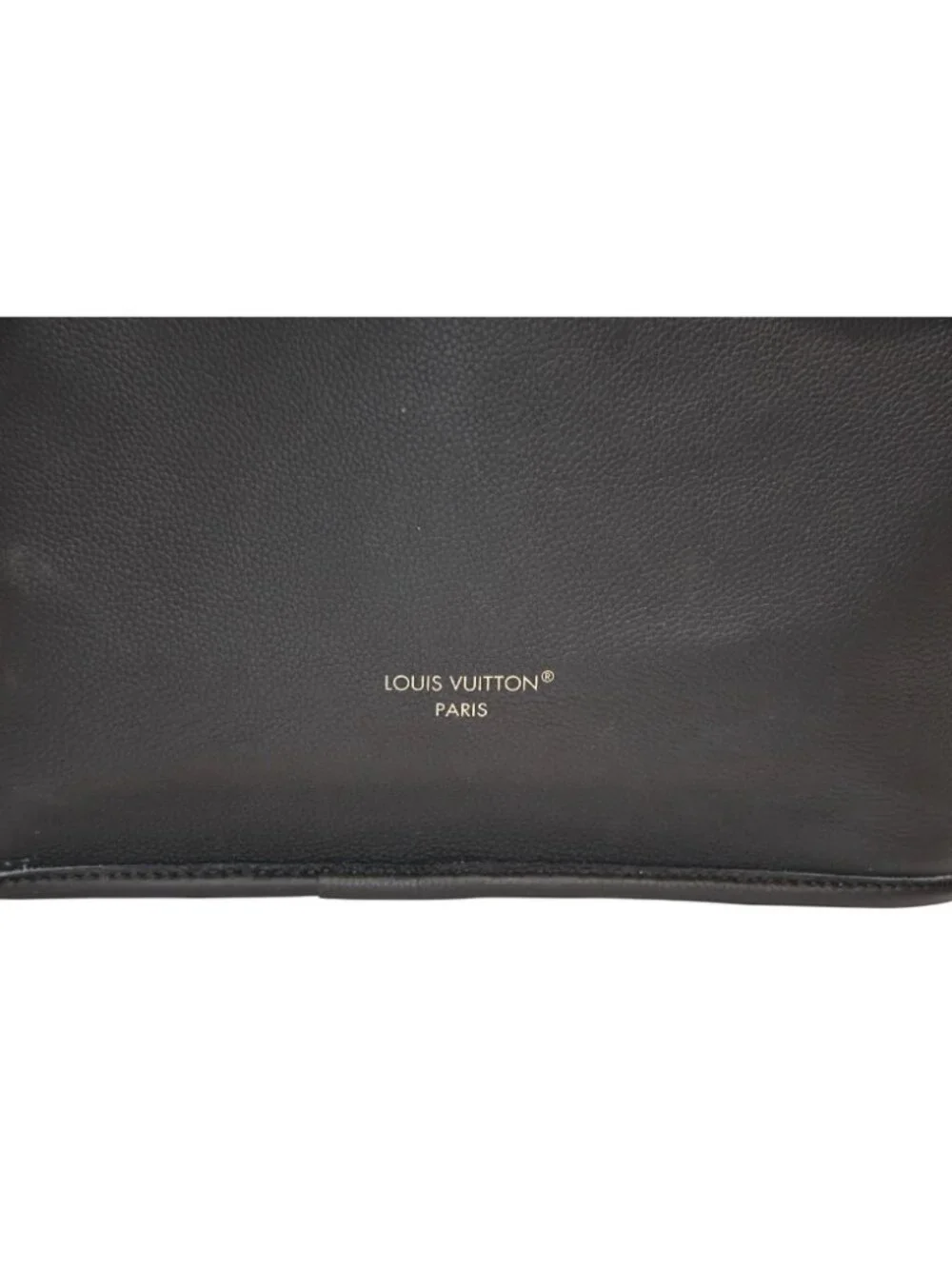 Louis Vuitton Neverfull Inside Out MM Reversible Tote Bag Black Brown Calfskin